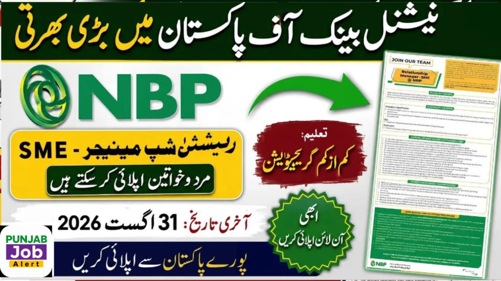 National Bank of Pakistan NBP Jobs 2026
