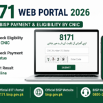 8171 Web Portal 2026 – BISP Payment and CNIC Eligibility Check