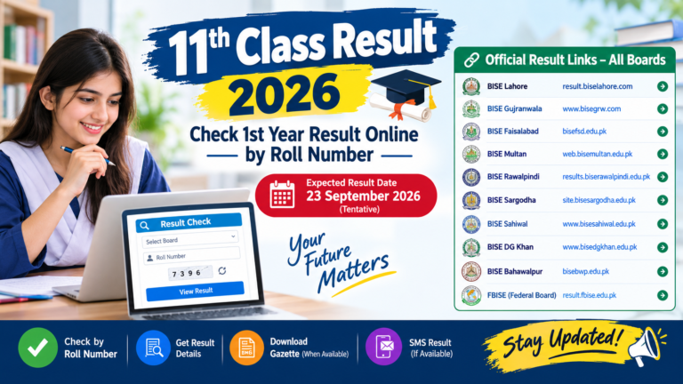 11th Class Result 2026