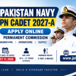 Pakistan Navy PN Cadet 2027-A