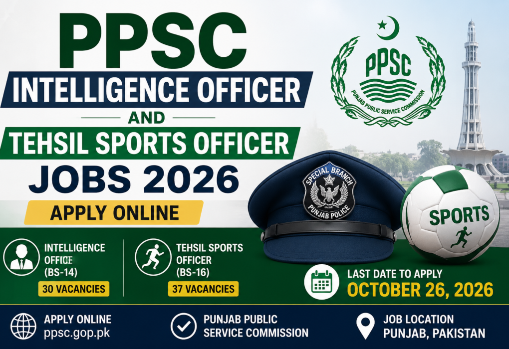 PPSC Jobs 2026