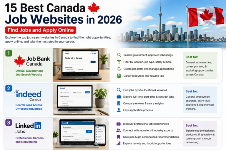 15 Best Canada Job Websites in 2026