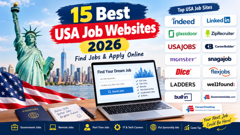 15 Best USA Job Websites in 2026