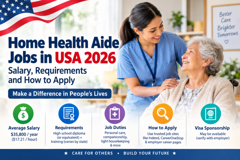 Home Health Aide Jobs in USA 2026